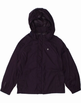 Account Thermal Protection MOUNTAIN WAREHOUSE Boys Hooded Rain Jacket 5-6 Years Purple Nylon
