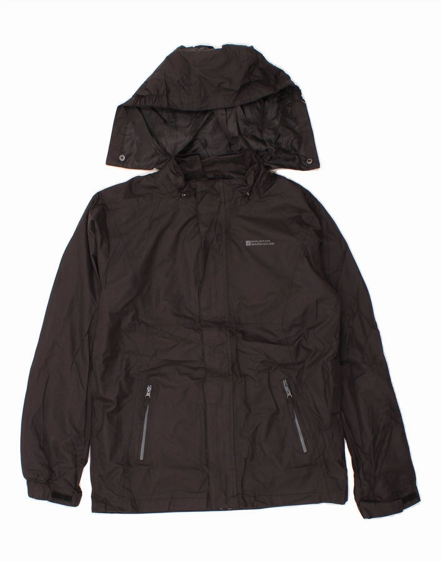 doctors MOUNTAIN WAREHOUSE Boys Hooded Windbreaker Jacket 12-13 Years Black