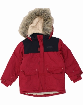 Stylish Design Quality Assurance MOUNTAIN WAREHOUSE Boys Hooded Windbreaker Jacket 3-4 Years Red
