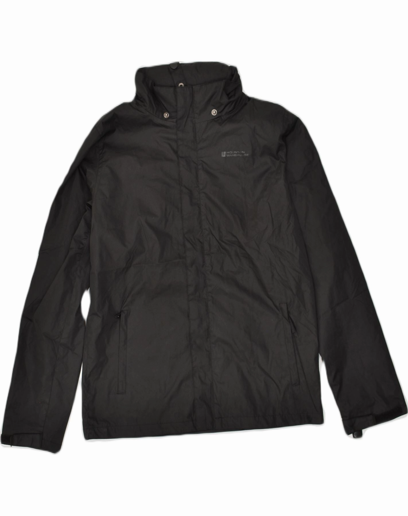 hunting Evolve MOUNTAIN WAREHOUSE Boys Windbreaker Jacket 12-13 Years Black Polyester
