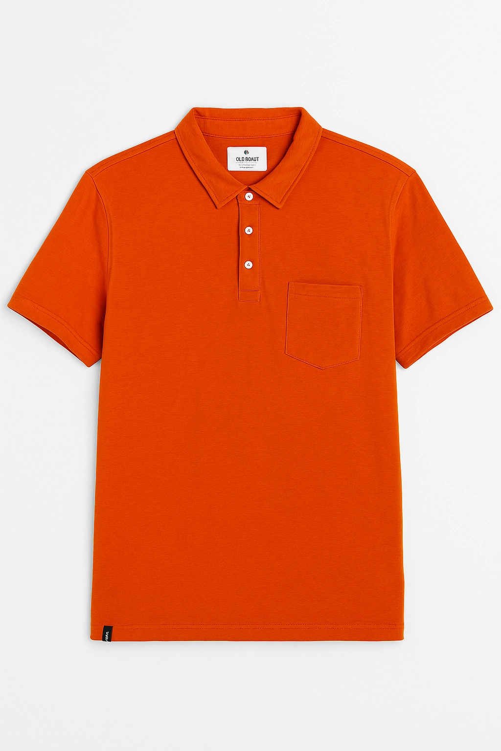 Unrestricted Stone Wash Men Polo Cozy and Light Trendy