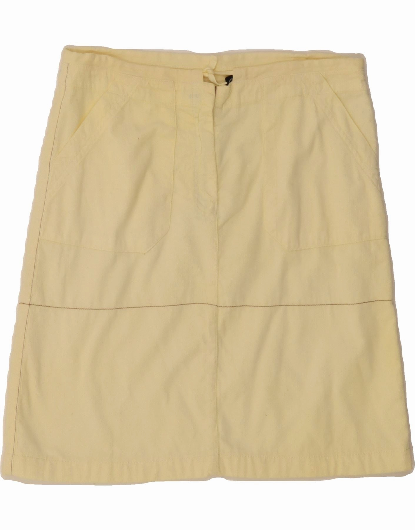 Elegant Touch MURPHY & NYE Girls High Rise A-Line Skirt 13-14 Years 2XL W30  Yellow