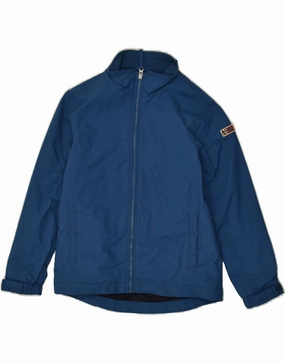 Disrupt NAPAPIJRI Boys Windbreaker Jacket 7-8 Years Blue Polyester