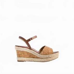 Women's Haven Wedge In Luggage Strong Hold
