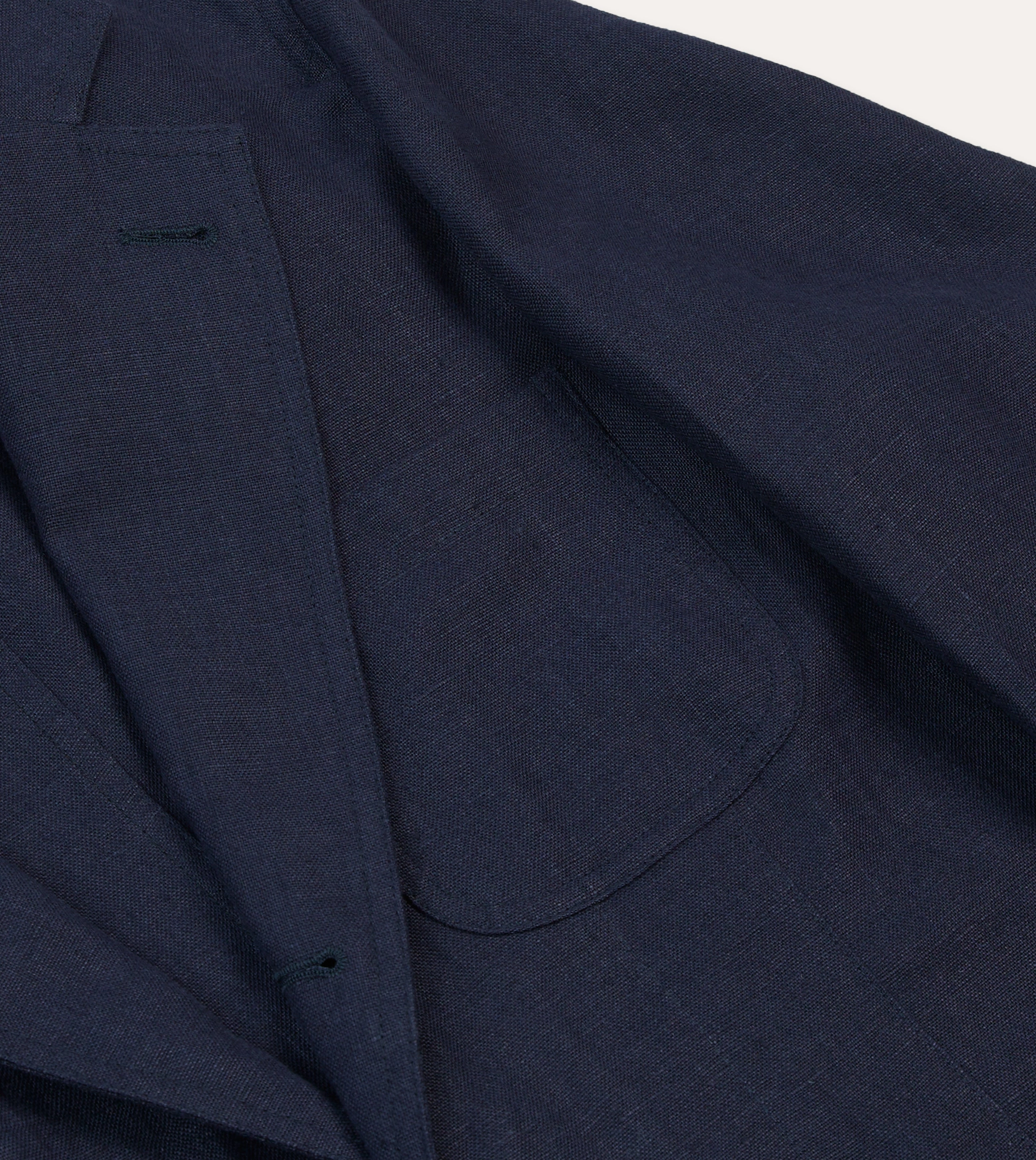 Navy Antique Linen Games Blazer Mk. I Classy Appeal