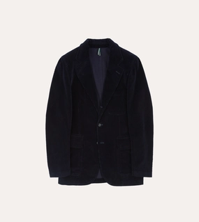 Navy Cotton Corduroy Games Blazer Mk. I Effortless Design