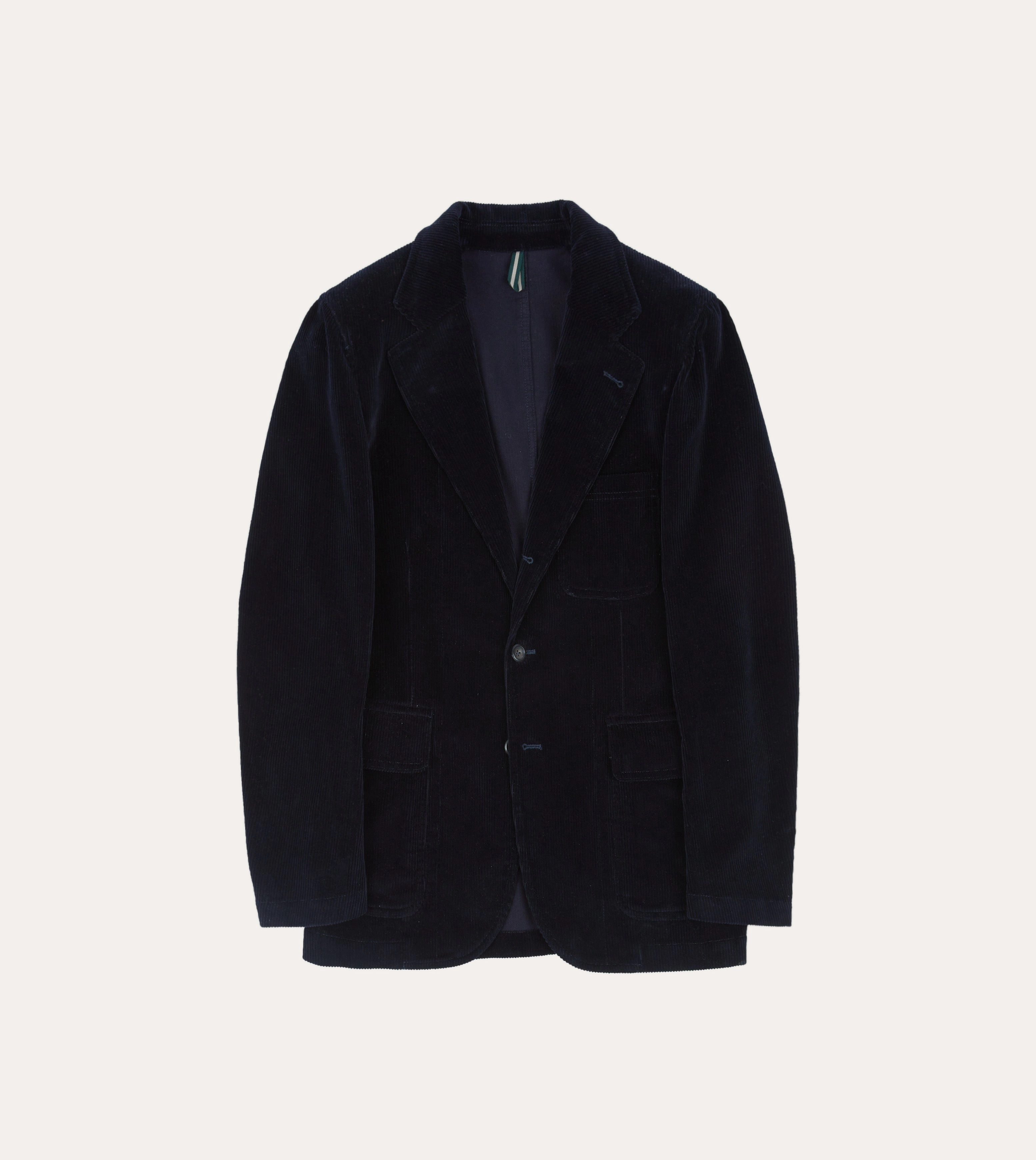 Navy Cotton Corduroy Games Blazer Mk. I Effortless Design