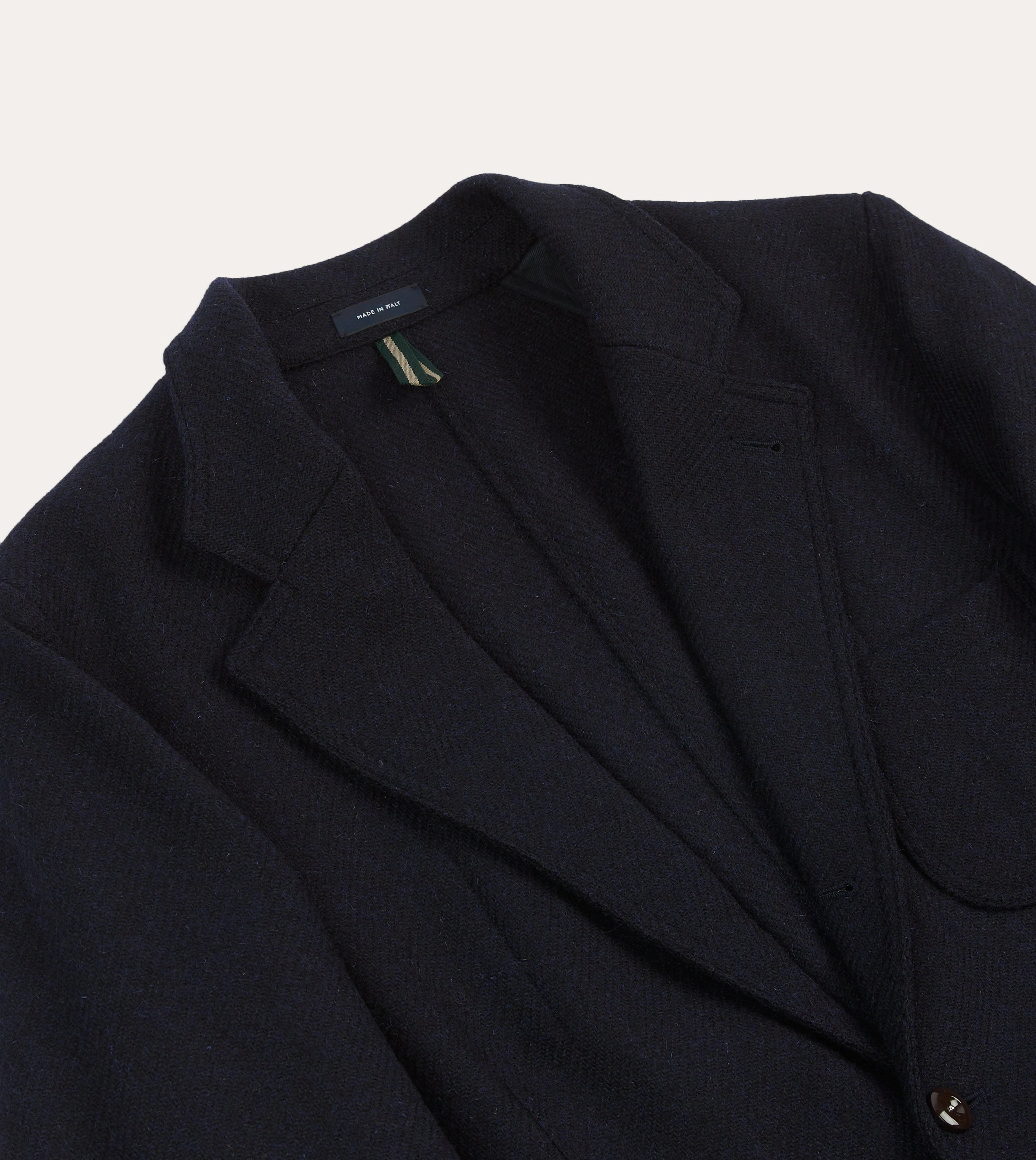 Tailored Design Timeless Cut Navy Harris Tweed Games Blazer Mk. VII