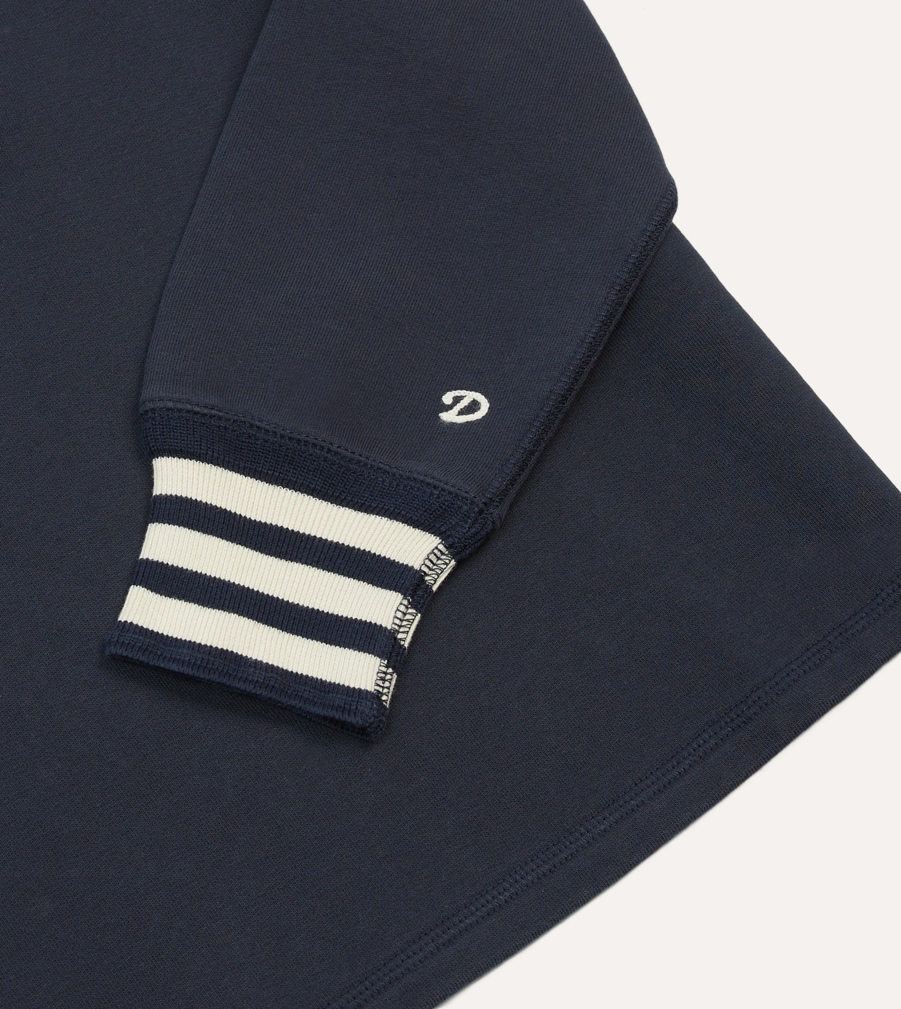 Navy Heavy Cotton Crew Neck Hiking T-Shirt product gym ready performance Fashion Relaxed