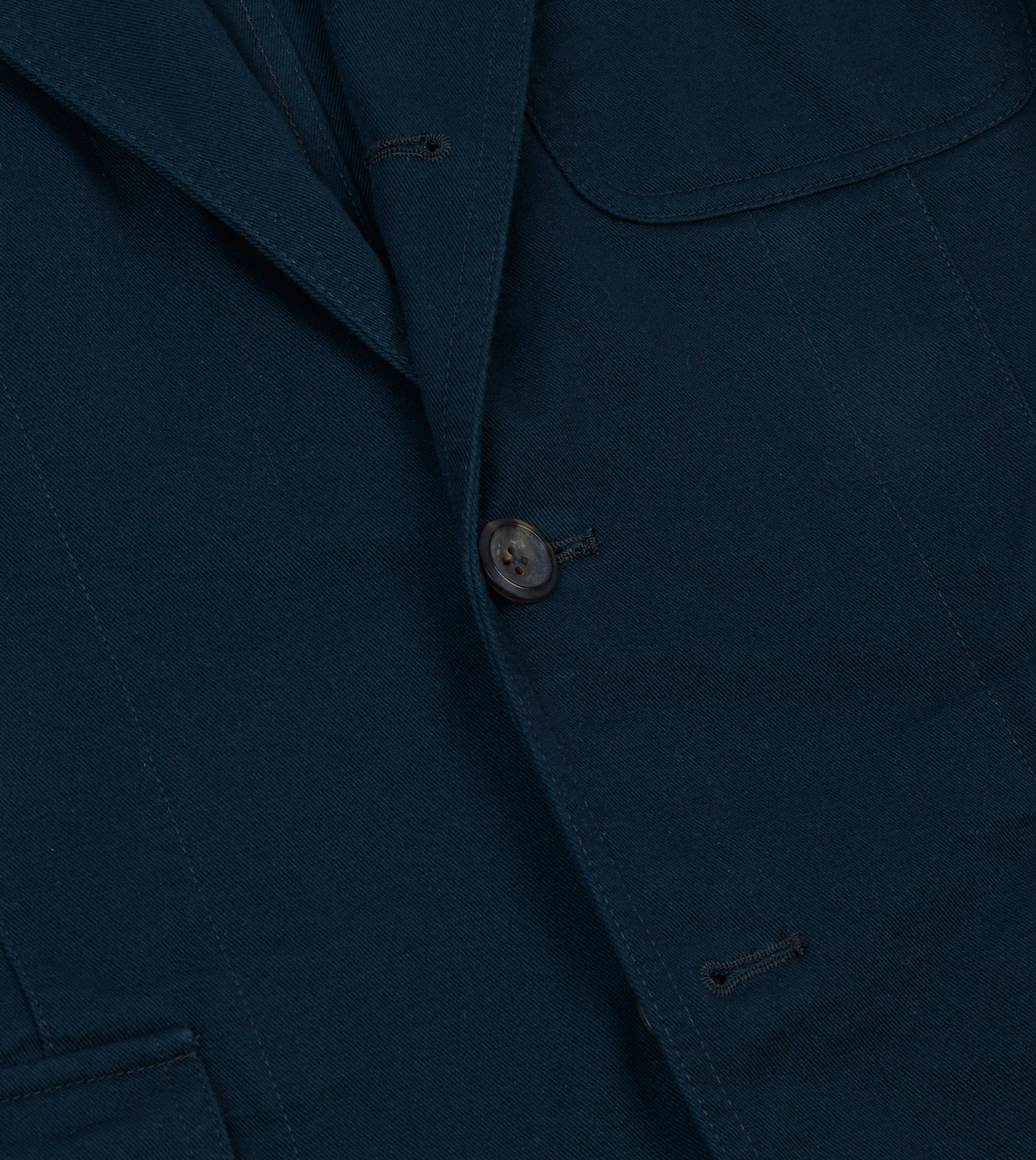 Professional Layering Navy Vintage Wash Cotton Games Blazer Mk. I