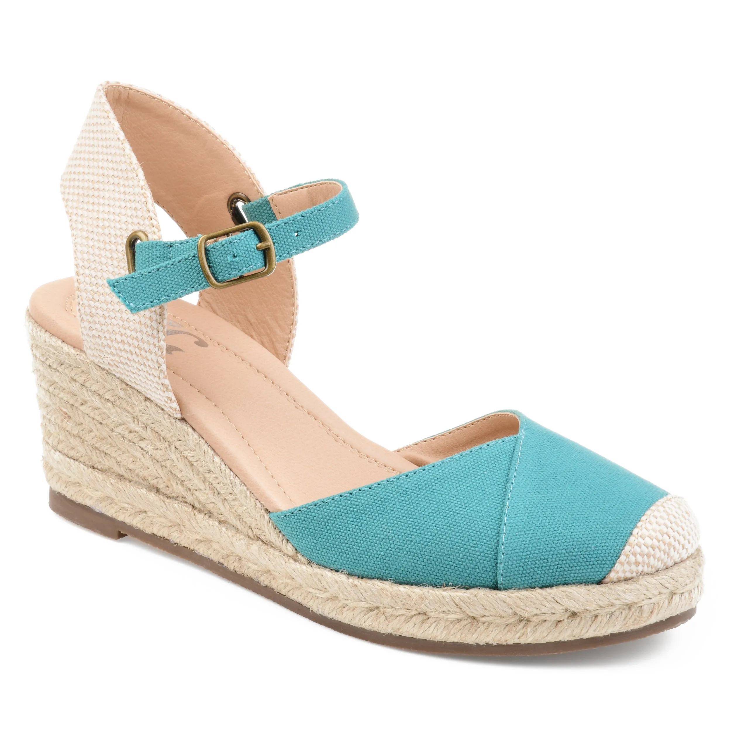 Journee Collection Women's Tru Comfort Foam Wide Width Ashlyn Wedge Brand Edge Stable Motion