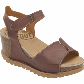 Power Street Women's Samoa 310 Wedge Sandals In Chocolate