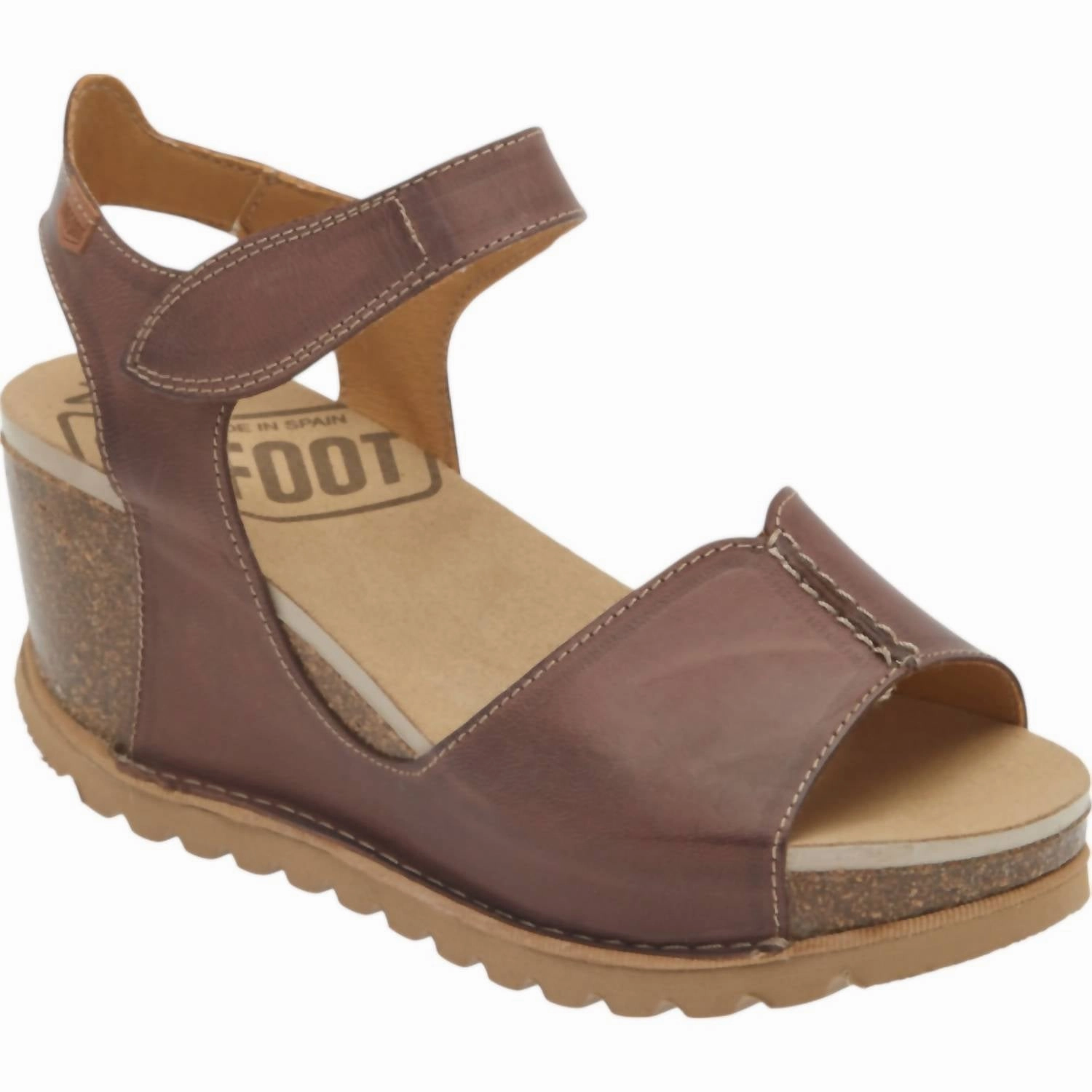 Power Street Women's Samoa 310 Wedge Sandals In Chocolate