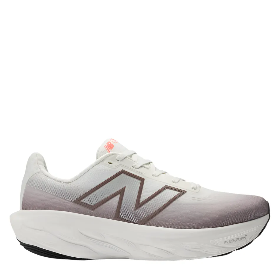Comfortable Straps polyester running gear New Balance Men's 1080 V14 Running Shoes in Earth Shadow with Reflection and Urgent Red AW25