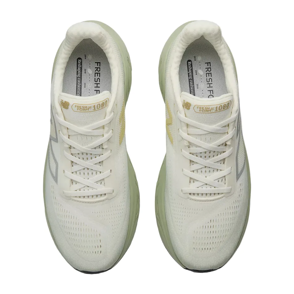 New Balance Men's 1080 V14 Running Shoes in Garter Snake/Sea Salt/Silver Metallic AW25 Beginner runner