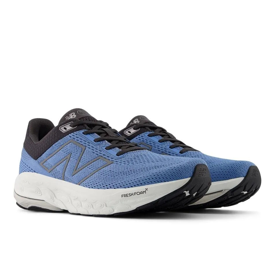 Long Distance Run New Balance Men's 860 V14 2E (Wide Fitting) Width Running Shoes in Blue Laguna SS25