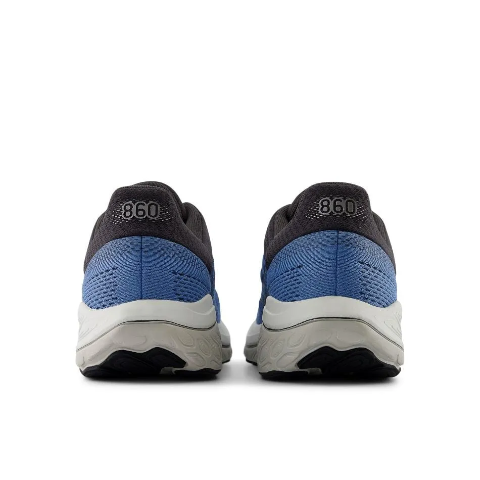 New Balance Men's 860 V14 2E (Wide Fitting) Width Running Shoes in Blue Laguna SS25 Recommended running in a bamboo bridge area shoes