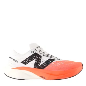 New Balance Men's Fuelcell Supercomp Pacer v2 Running Shoes in Urgent Red/White/Black AW25 smooth - finish shoes hot - climate running shoes