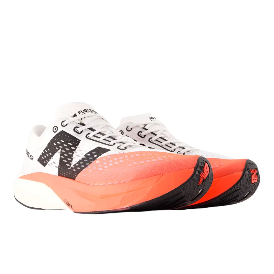 New Balance Men's Fuelcell Supercomp Pacer v2 Running Shoes in Urgent Red/White/Black AW25 budget - friendly running wear