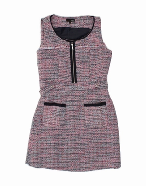 Layered Volume NEXT Girls Sleeveless Sheath Dress 13-14 Years Pink