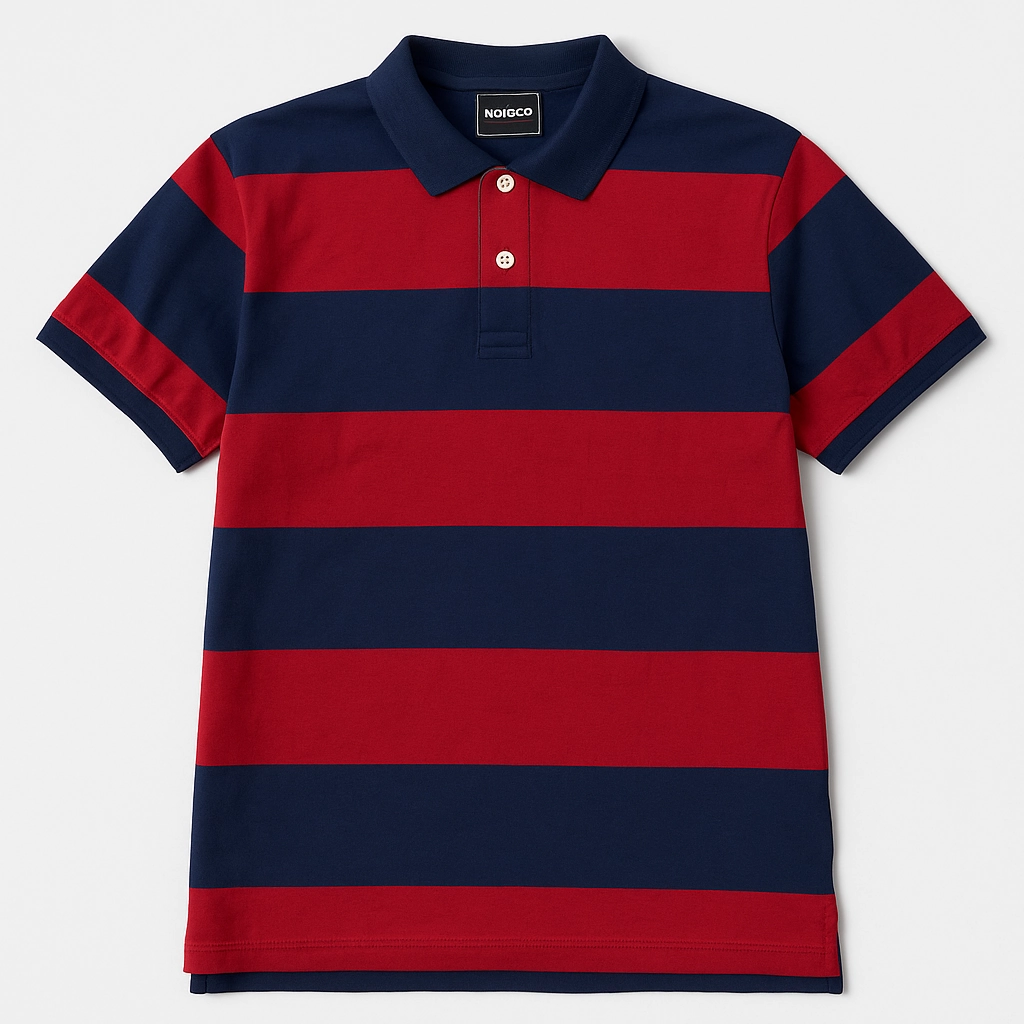 RelaxedFit Minimal Comfort Style Next Men Stripe Polo