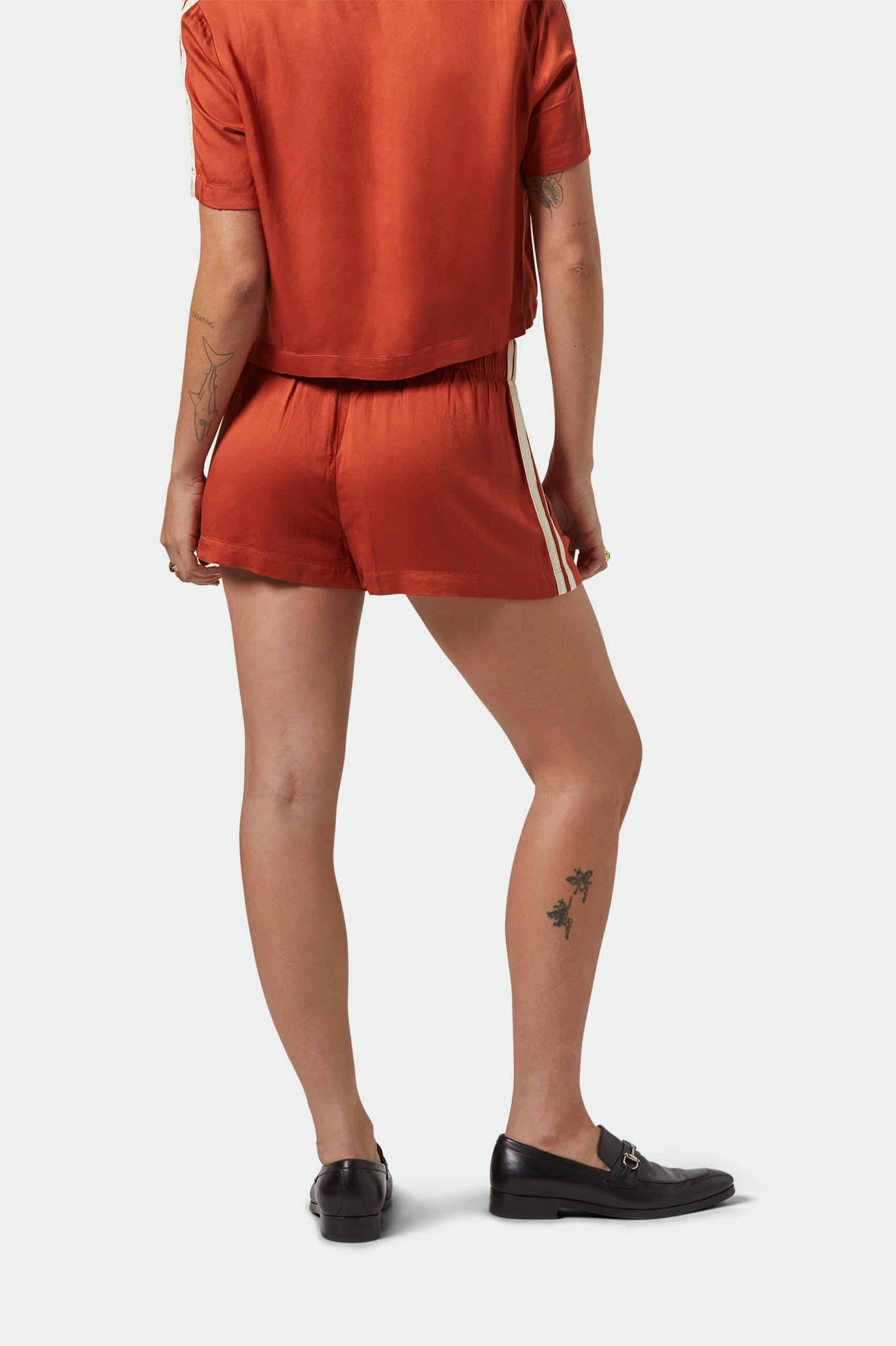 Silky Boxer Short - Burnt Brick Anti Sag Technology