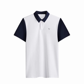 American Eagle White Polo SeamlessConstruction Limited Edition