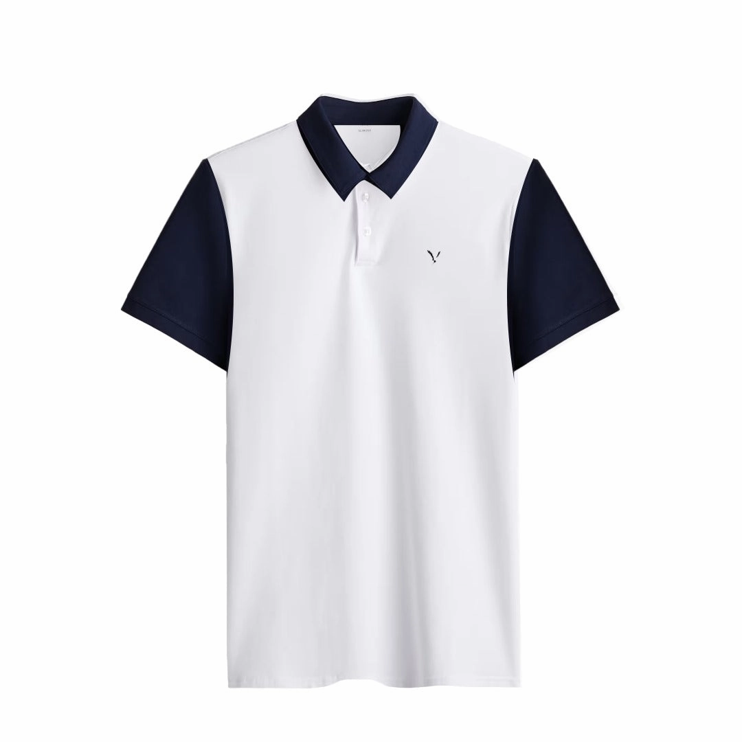 American Eagle White Polo SeamlessConstruction Limited Edition