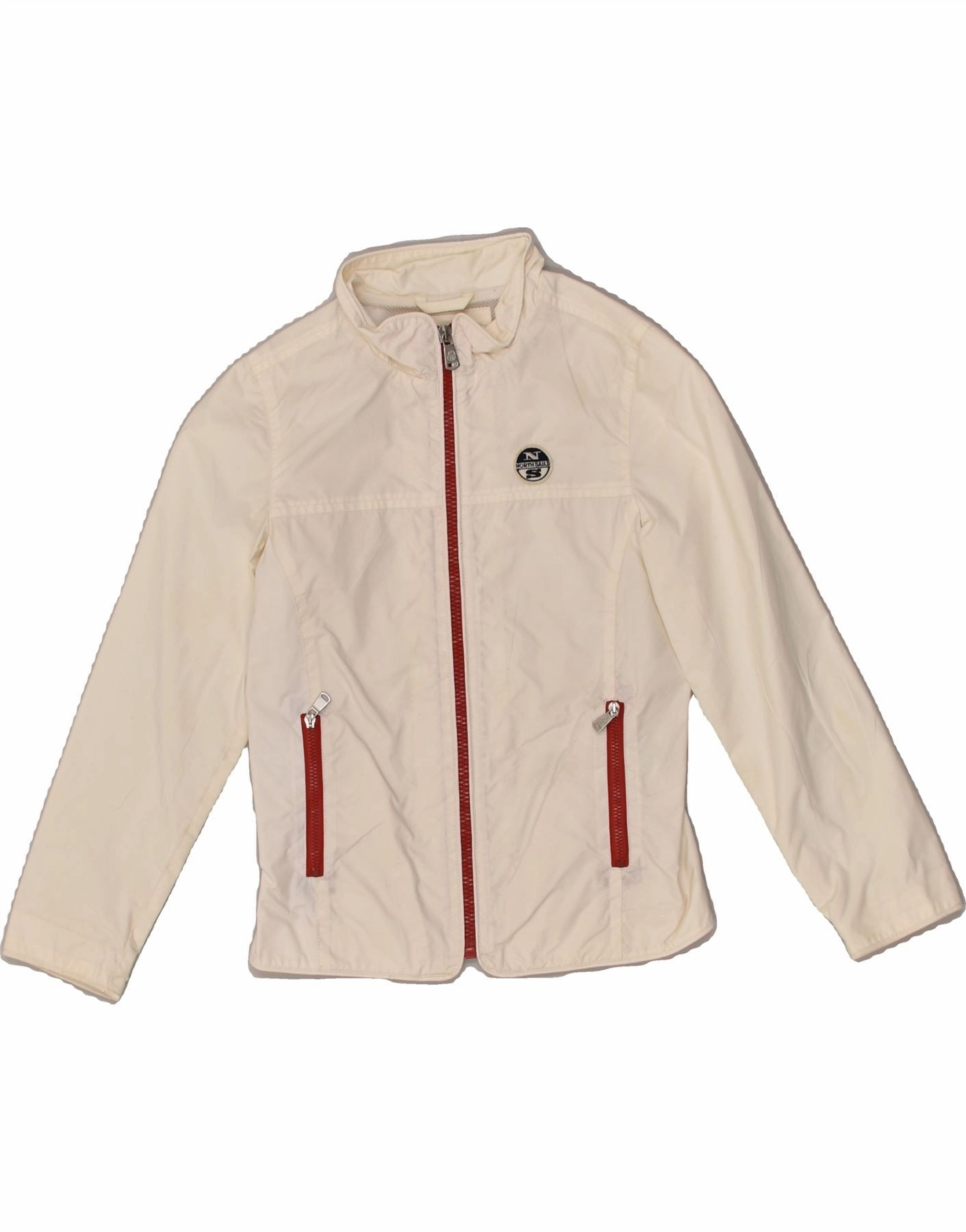 Versatile Design Simple Look NORTH SAILS Boys Bomber Jacket 7-8 Years Beige Nylon