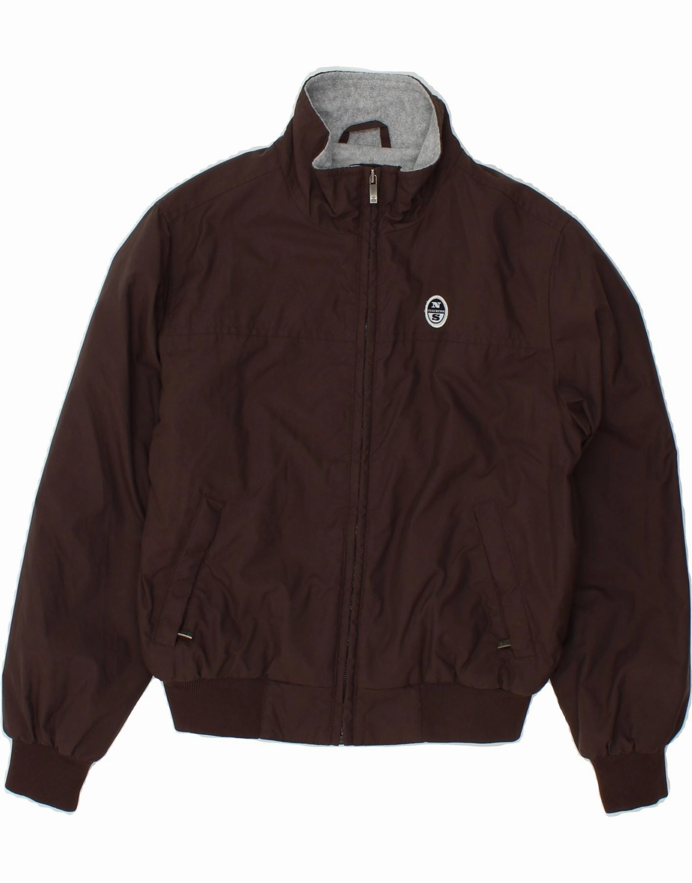 Light Motion NORTH SAILS Boys Bomber Jacket 9-10 Years Brown Nylon