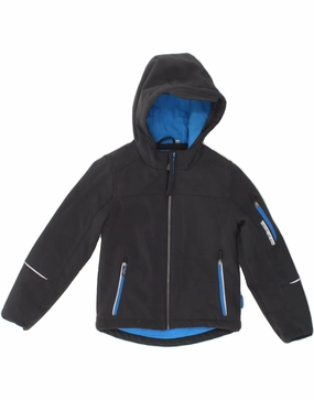 everyday staple NORTHVILLE Boys Hooded Windbreaker Jacket 7-8 Years Black