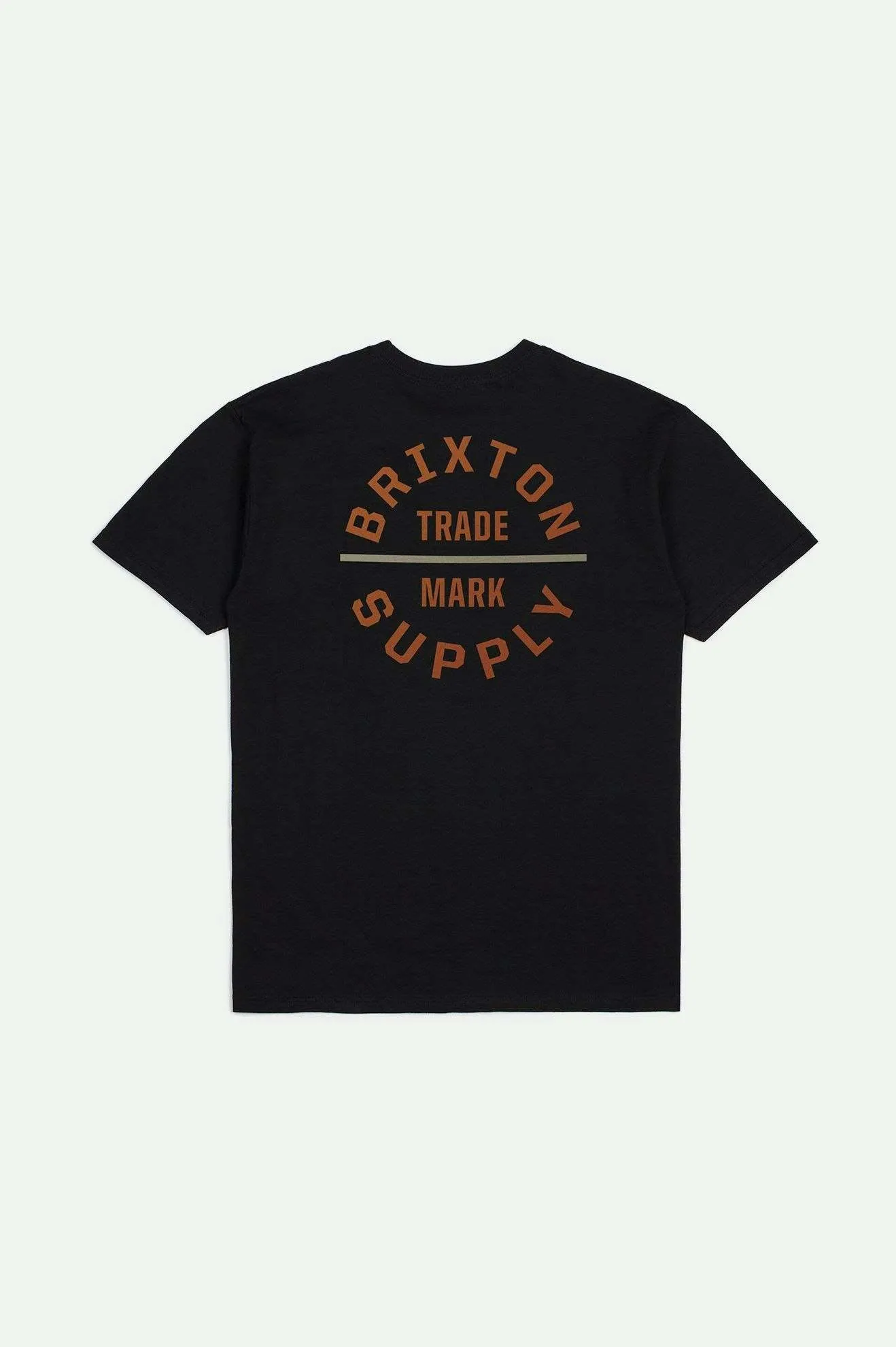 Heather Texture Finish Oath V S/S Standard T-Shirt - Black/Rust/Sand