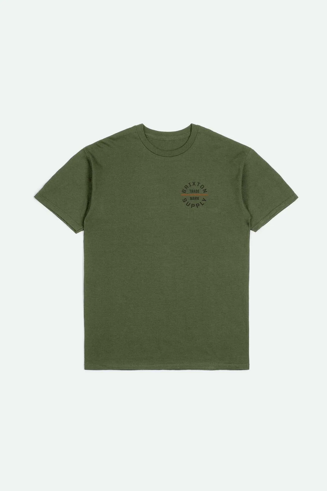 Fit for Any Season Reinforced Shoulders Oath V S/S Standard T-Shirt - Ivy Green/Washed Black/Rust