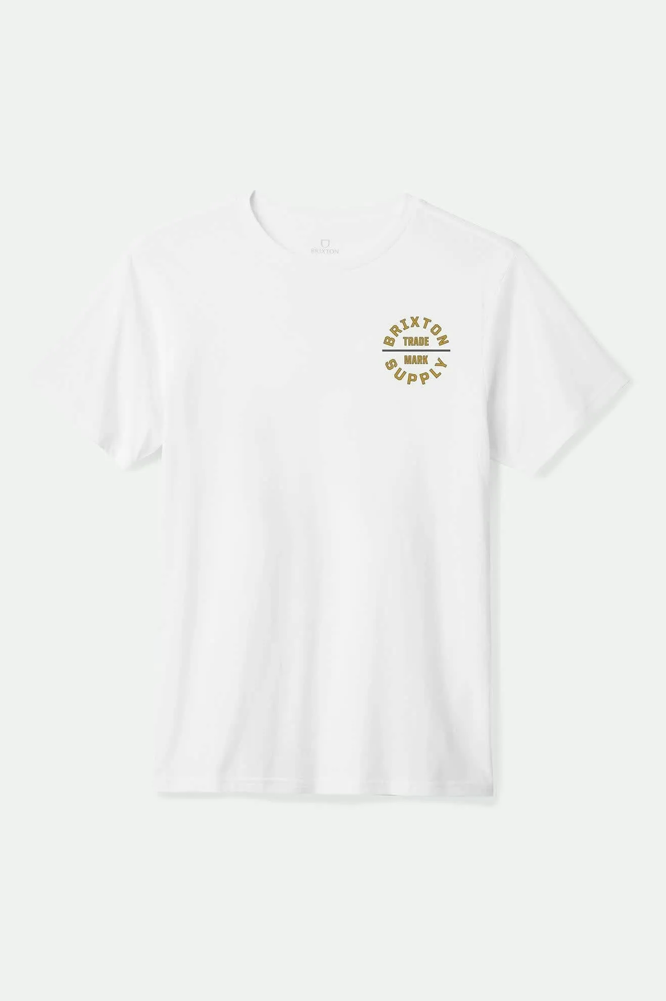 Cozy Feel All-day Comfort Oath V S/S Standard T-Shirt - White/Mustard/Charcoal