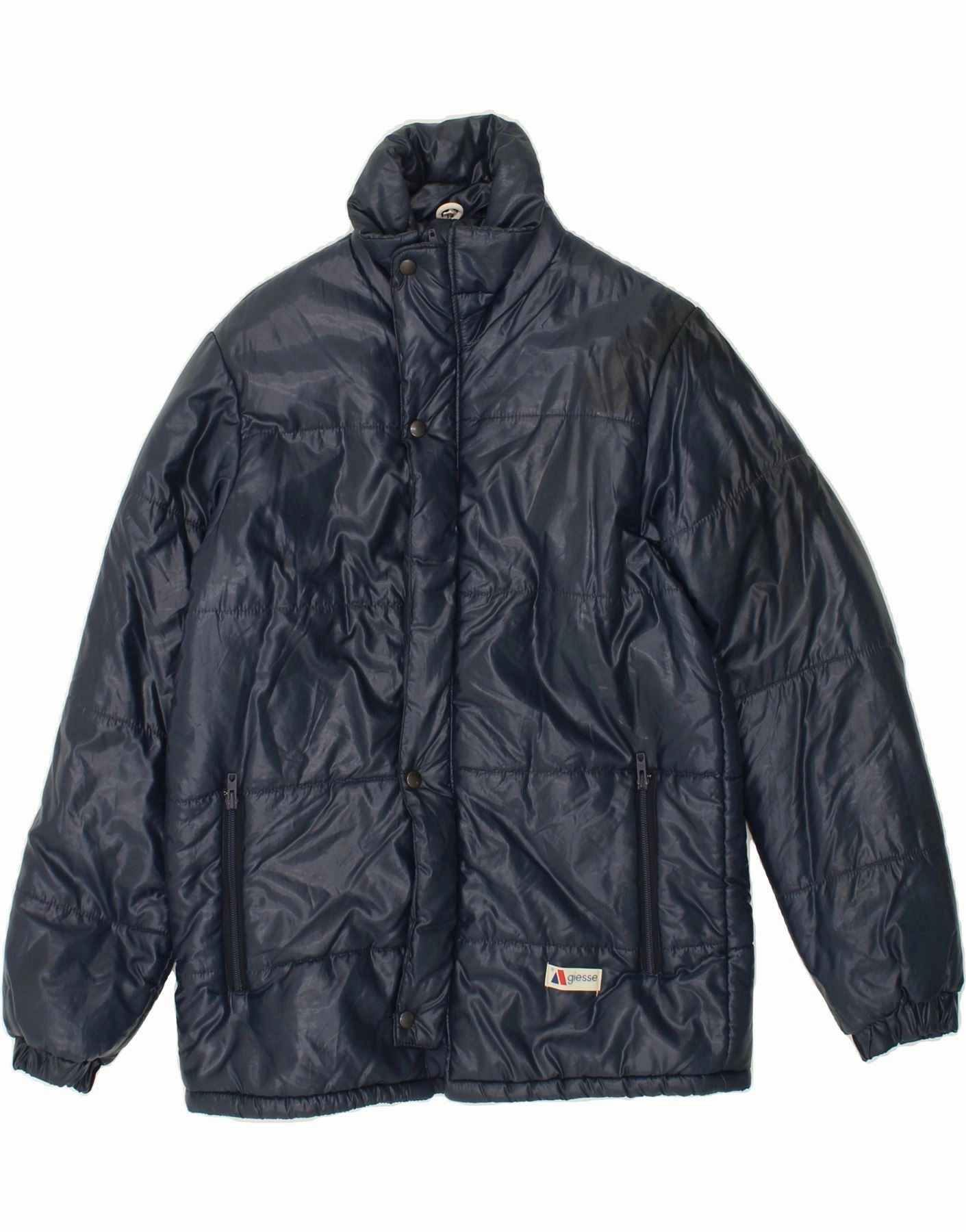 countryside Puncture Resistant Material VINTAGE Boys Padded Jacket 13-14 Years Navy Blue Polyamide