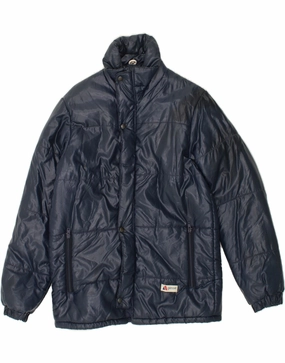 countryside Puncture Resistant Material VINTAGE Boys Padded Jacket 13-14 Years Navy Blue Polyamide