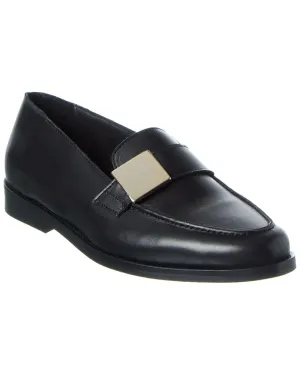 Officine Generale Leather Loafer No Lace