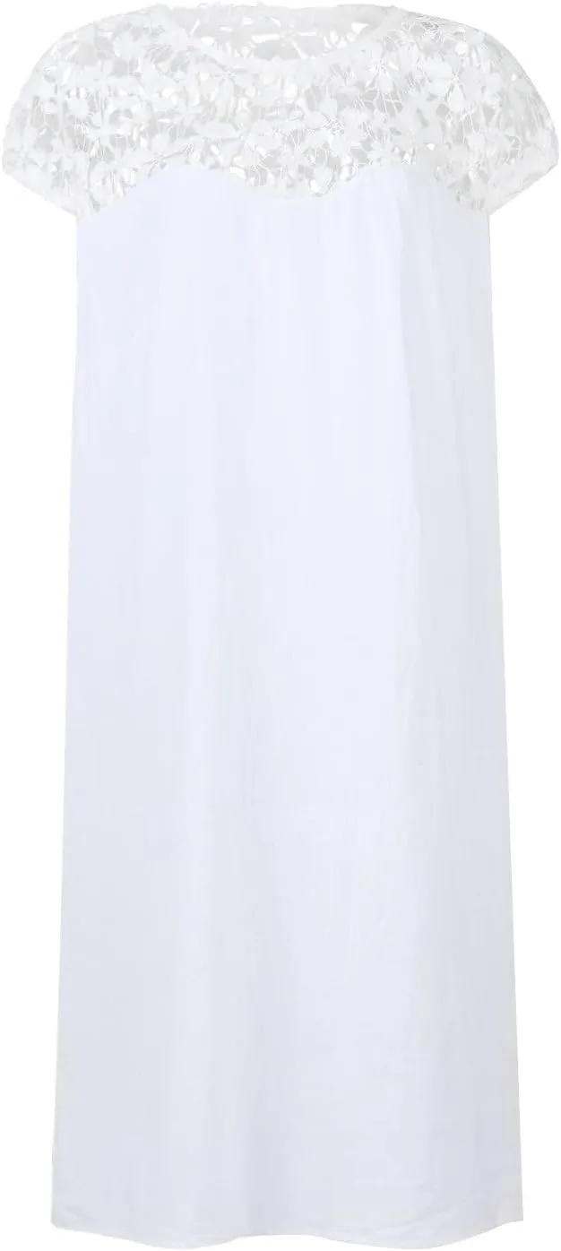 OIOLOYJM Plus Size Summer Dresses for Women 2025 Plus Size Dresses for Curvy Women 3/4 Sleeve Casual Boho Kaftan Dresses