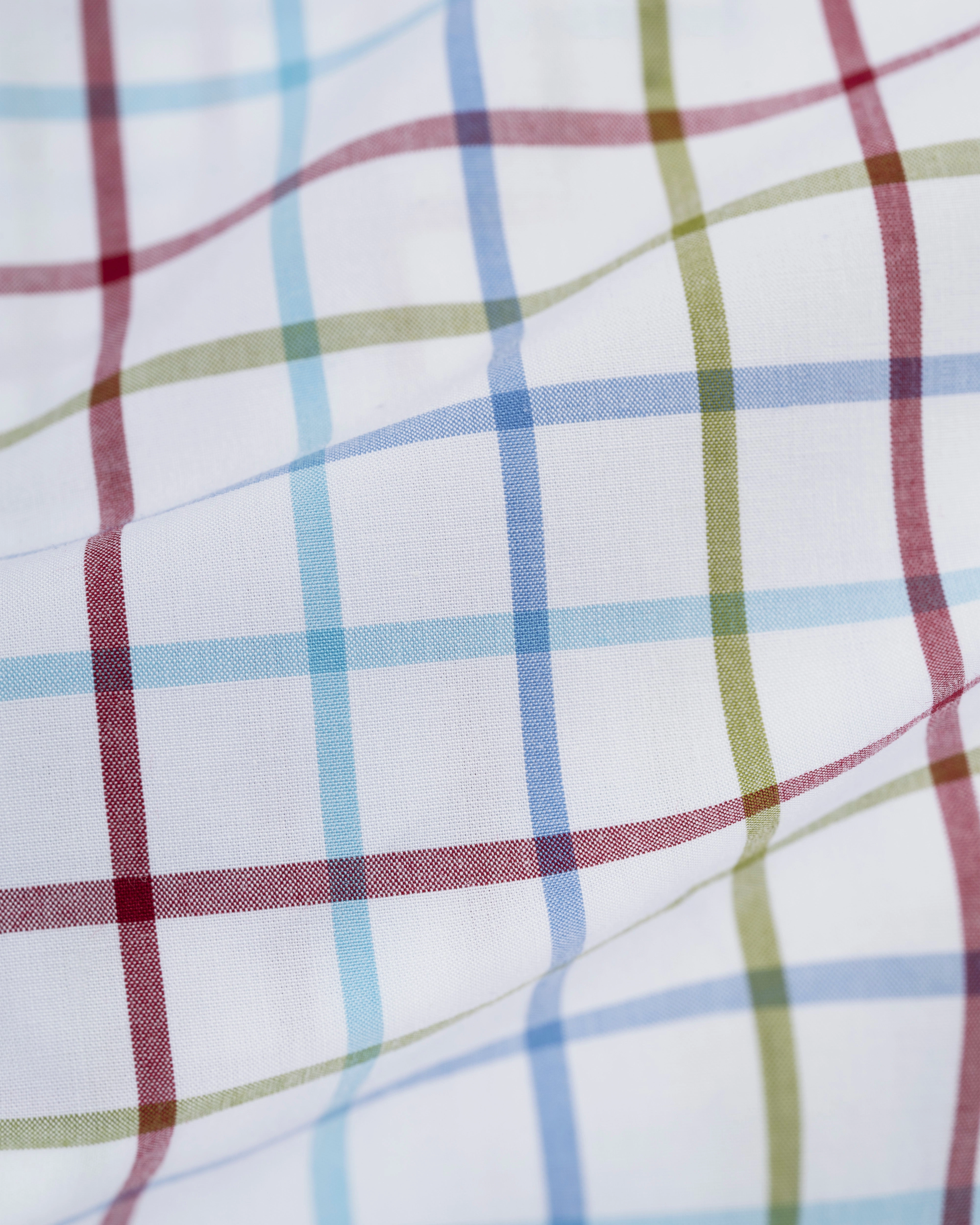 Olive & Burgundy Tattersall Button Down Sport Shirt - Classic Fit formal dinner Wardrobe Must-Have
