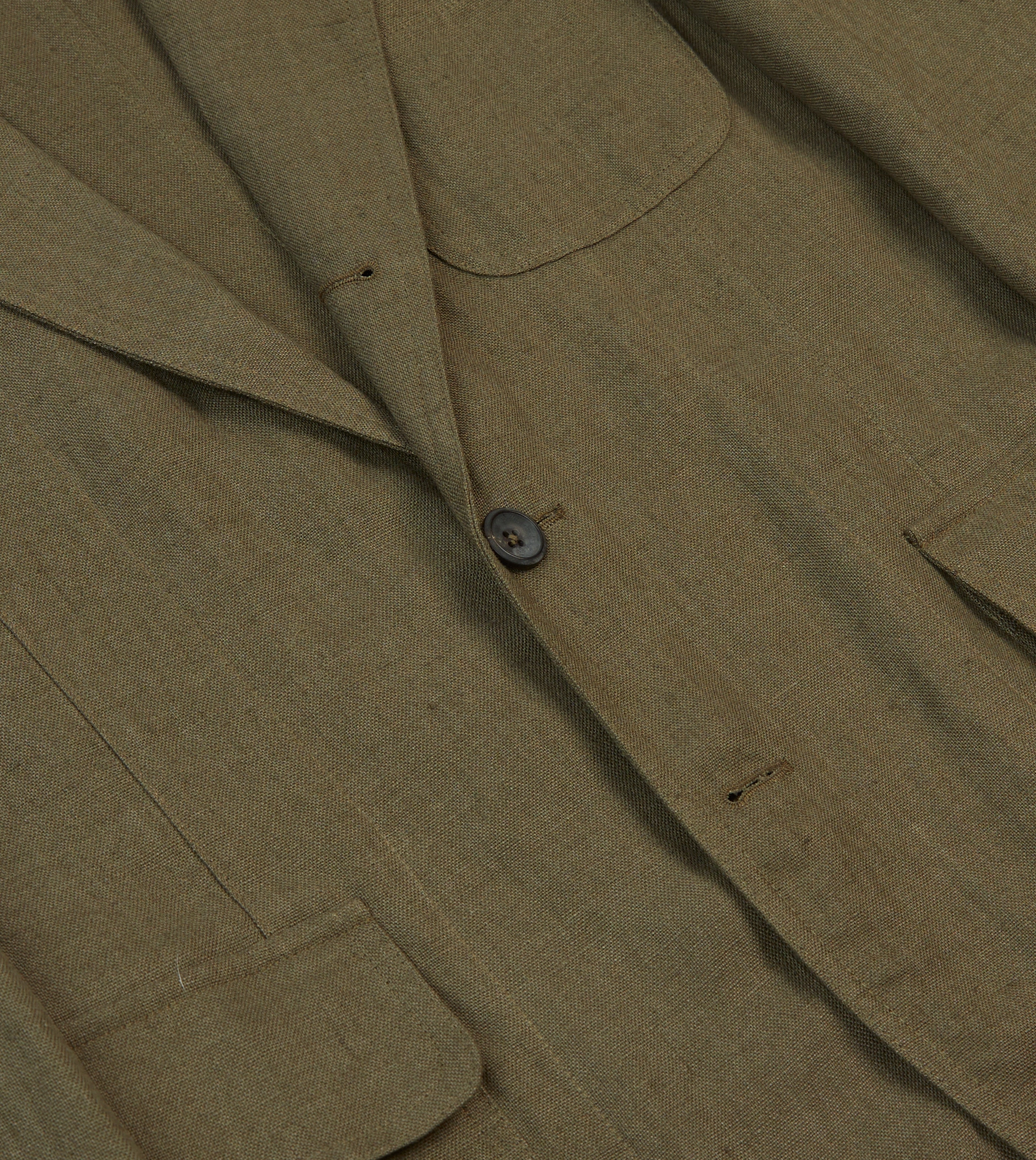 Elegant Comfort Elegant Craftsmanship Olive Antique Linen Games Blazer Mk. I