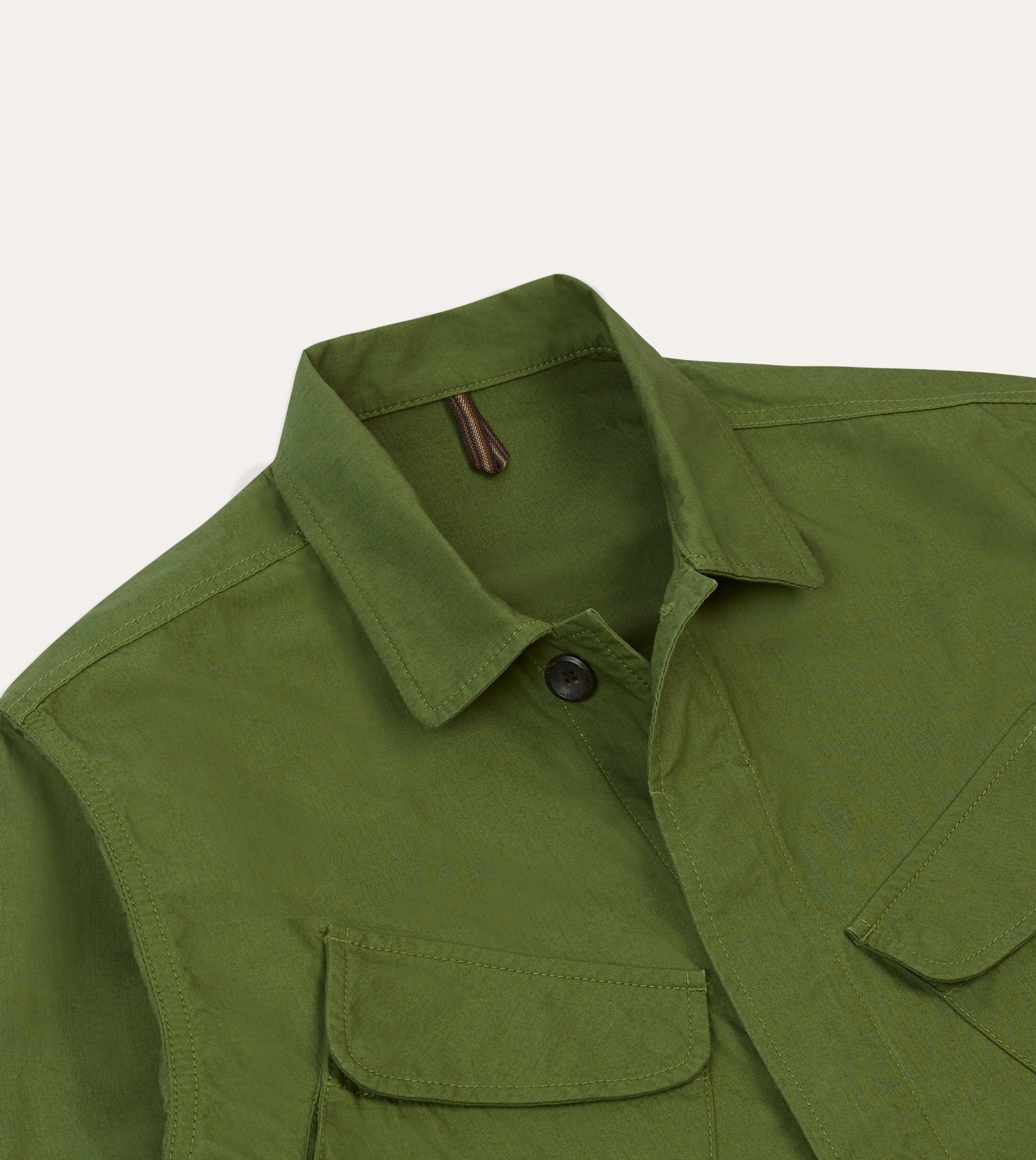 Olive Cotton Jungle Jacket Sticker