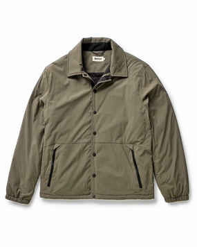 The Ridgeline Overshirt in Fatigue Olive Year-Round Wear