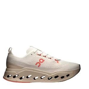 On Men's Cloudsurfer Max Running Shoes in Ivory/Salmon AW25 replaceable