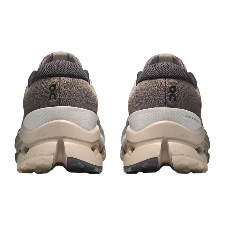 On Men's Cloudsurfer Trail 2 Waterproof Running Shoes in Cinder/Desert AW25 soft - touch - comfortability shoes TPU Reinforcement