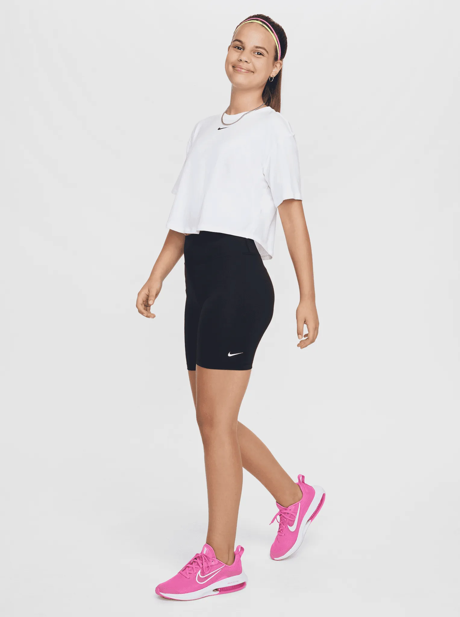 One Dri-FIT 5'' Biker Shorts Youth Sleek Fit