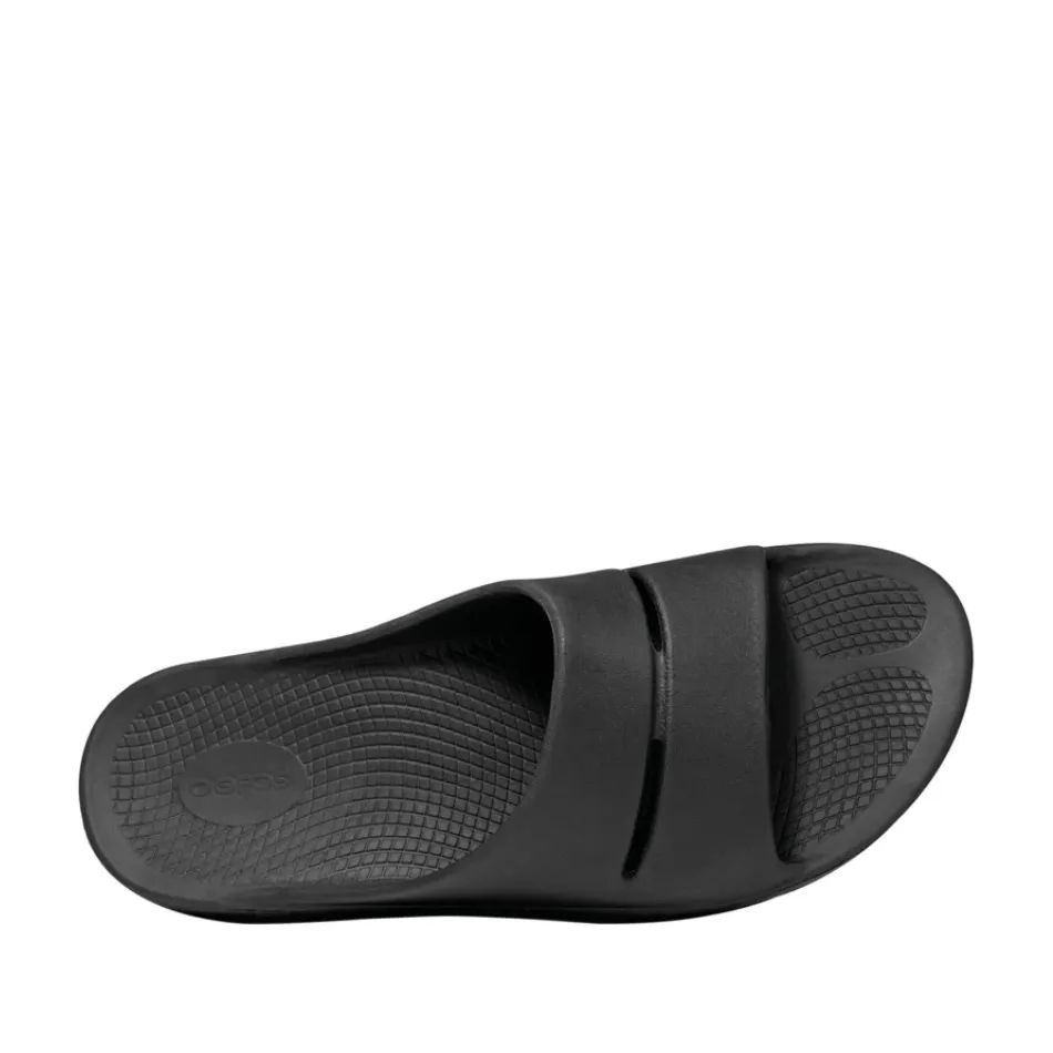 functional - design shoes OOFOS OOahh Slide Sandal in Black