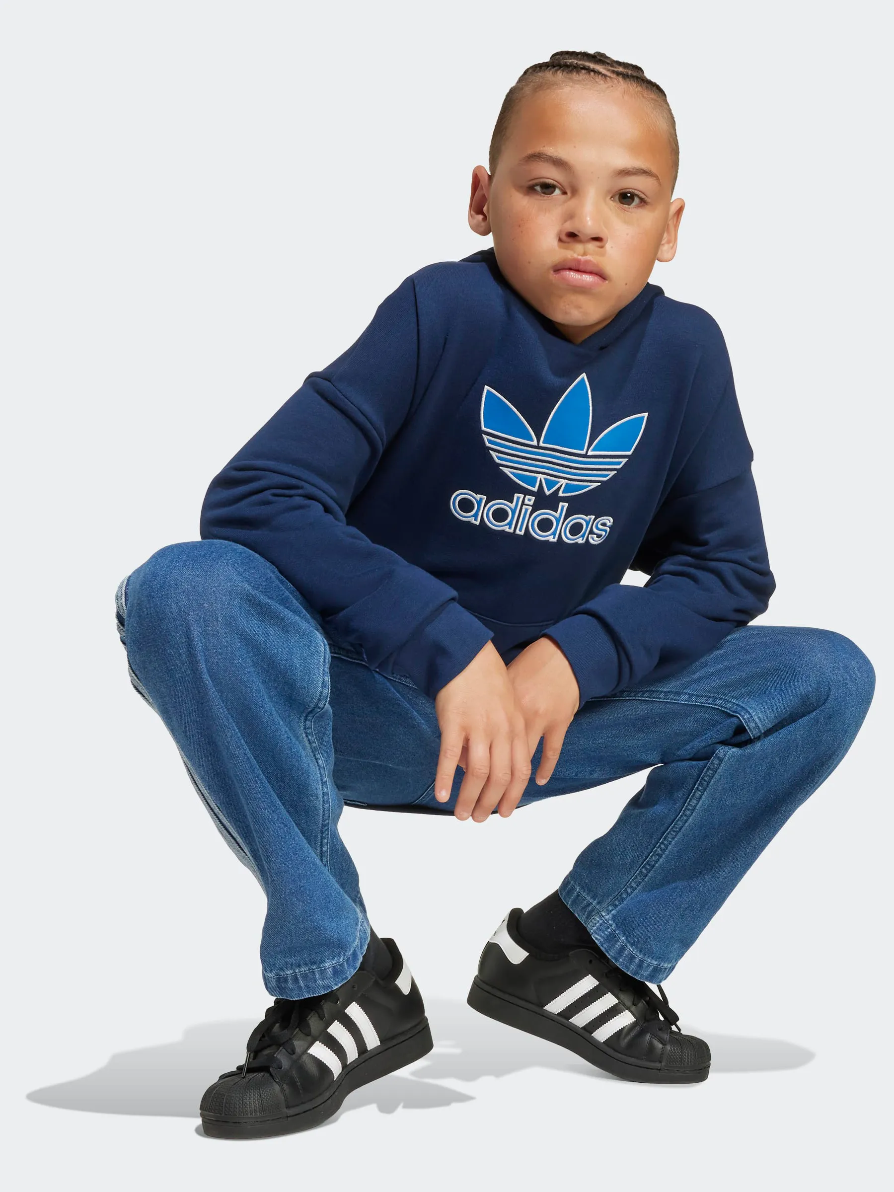Minimal Stretch Oversized Hoodie Kids