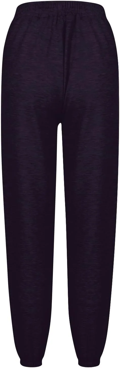 Oversized Straight Leg Sweatpants Women Elastic Waist Drawstring Low Waisted Casual Baggy Lounge Pants w/Pocket