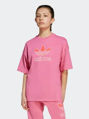 Layered Hem Design AntiPillingTreatment Oversized Tee Kids