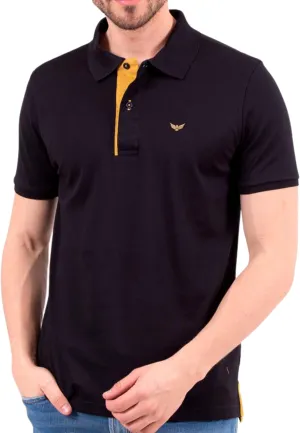 Oxford Men's Polo Shirt Short Sleeve - Premium Cotton Slim Fit Quick Dry Performance Golf Polo Shirts for Men